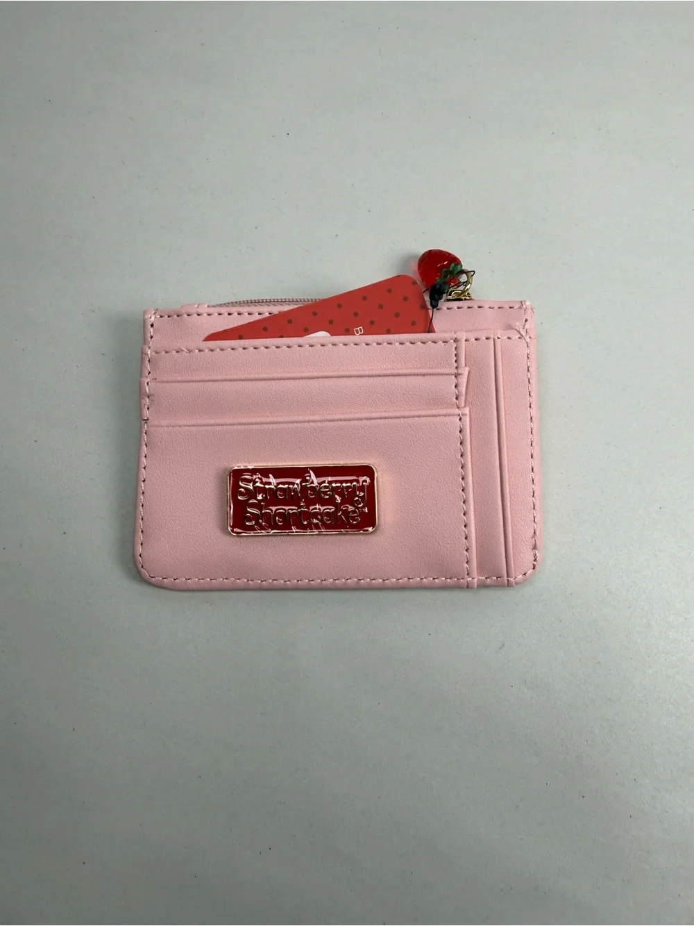 Strawberry Shortcake Gingham Bow Wallet — BoxLunch Exclusive
